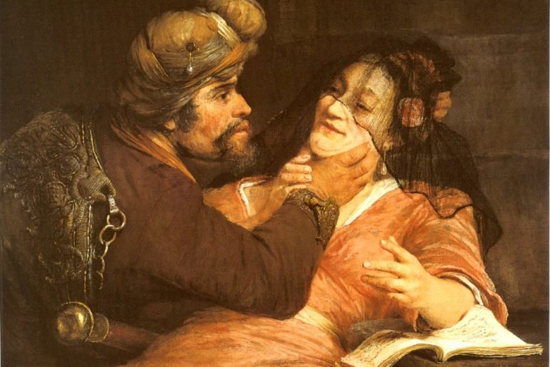 Tamar and Judah (painting by Arent de Gelder, 1667